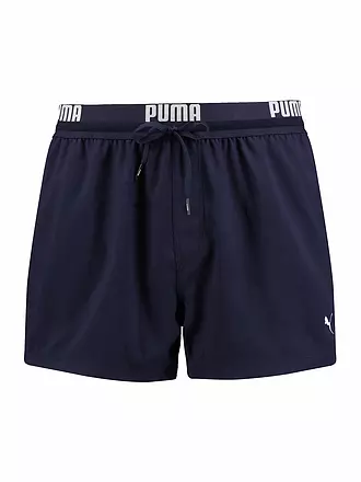 PUMA | Badeshort da uomo con logo | dunkelblau
